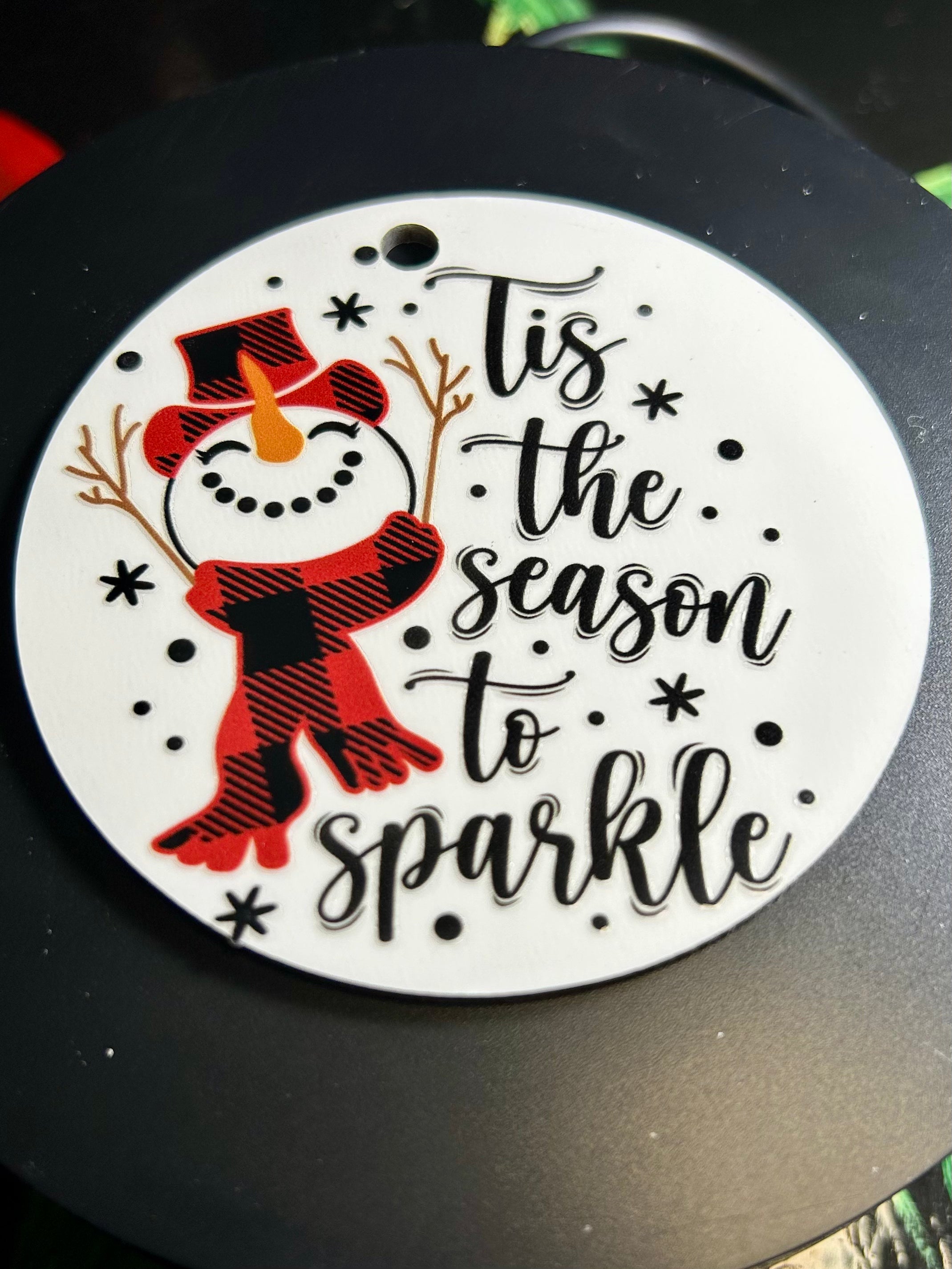 3 inch Christmas Tree Ornament