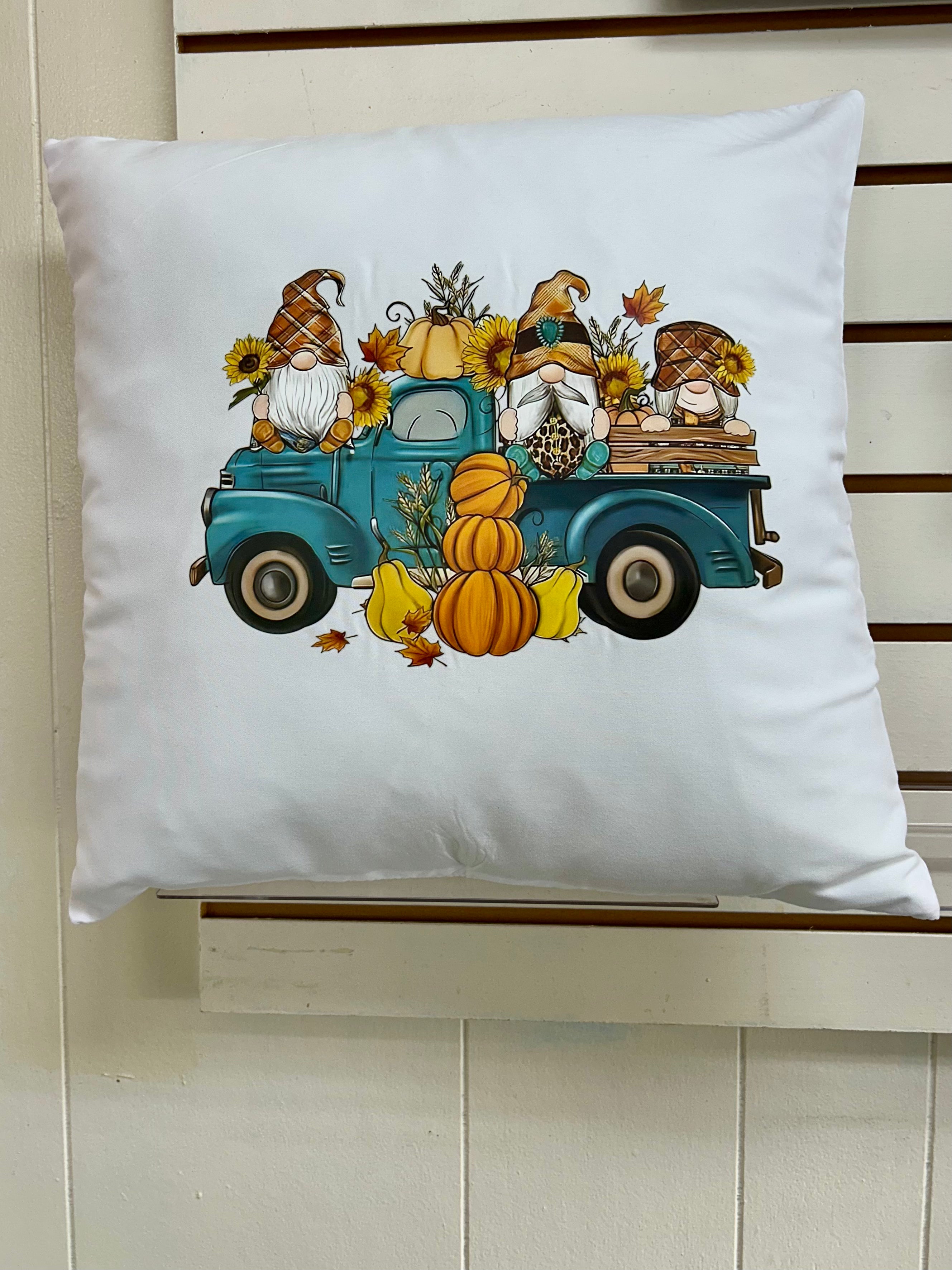 Coussin décoratif d'automne 16x16