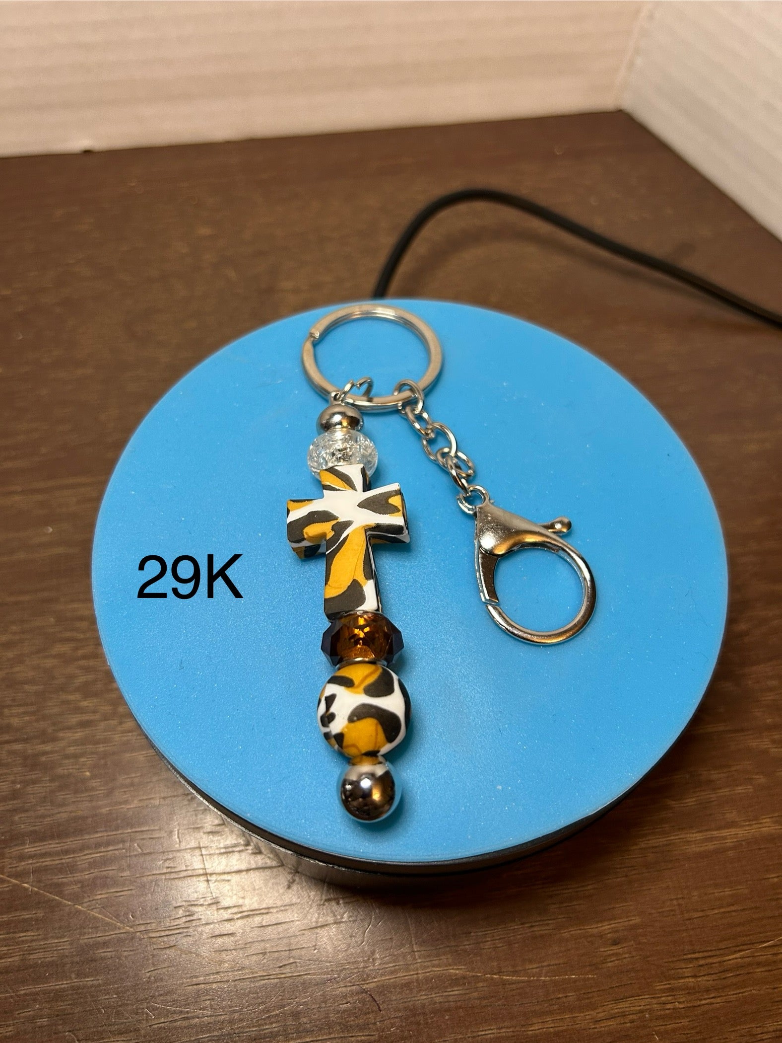 Porte-clés perlé