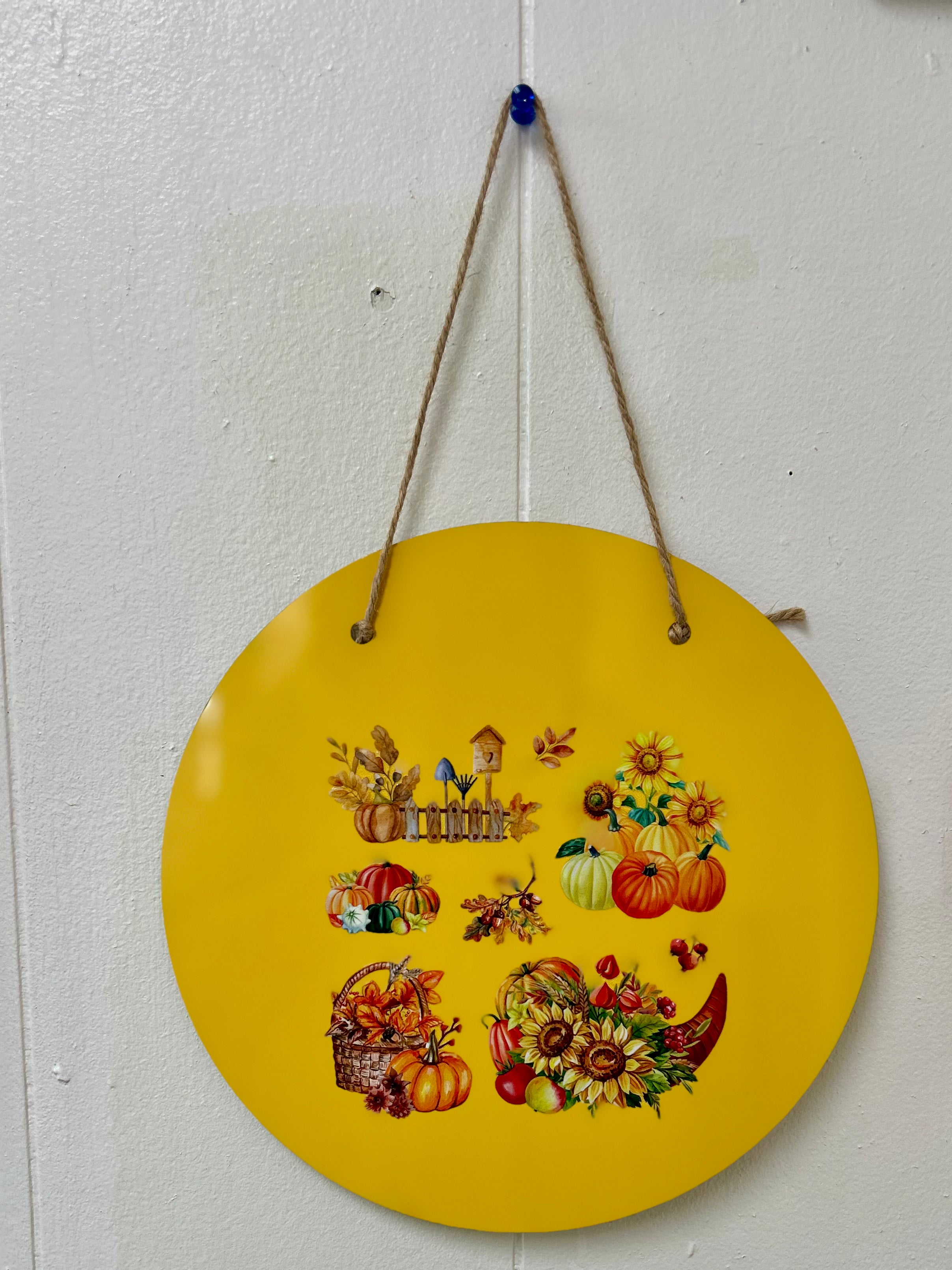 Metal Fall Sign