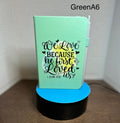 A6 Blank Lined Journal Featuring A beautiful inspirational Design-Green