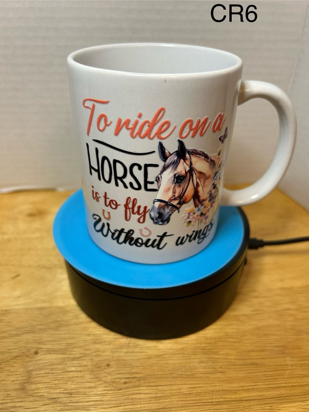 11 oz Ceramic Coffee Mug featuring a Beautiful Design, Right Hand Sided Handle