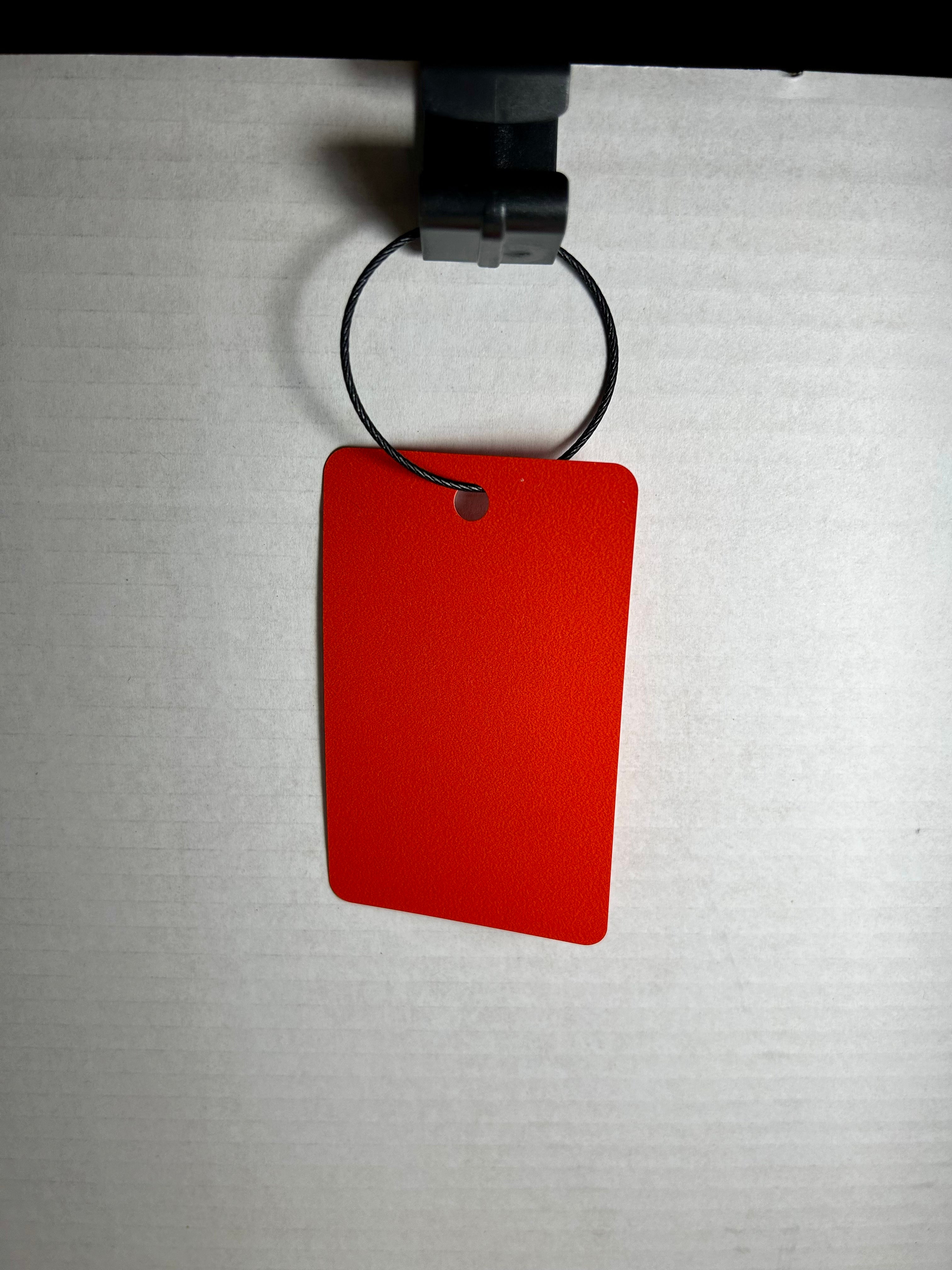 Double Sided PET Plastic Luggage Tags