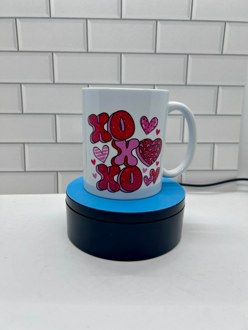 11 oz Coffee Mug featuring a Valentine Day Design