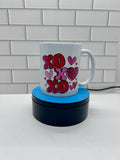 11 oz Coffee Mug featuring a Valentine Day Design