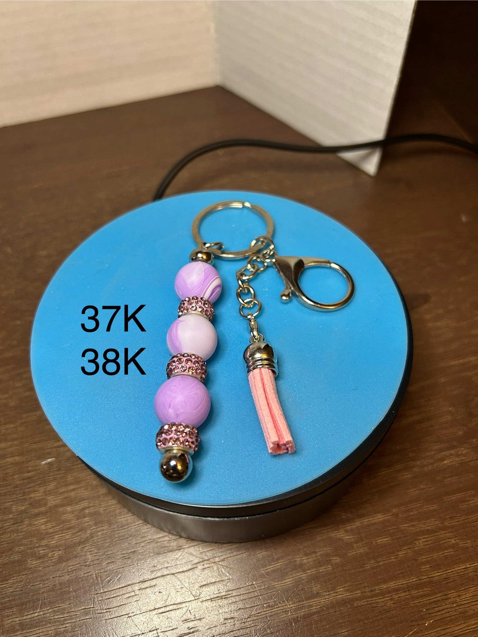 Beaded Keychain