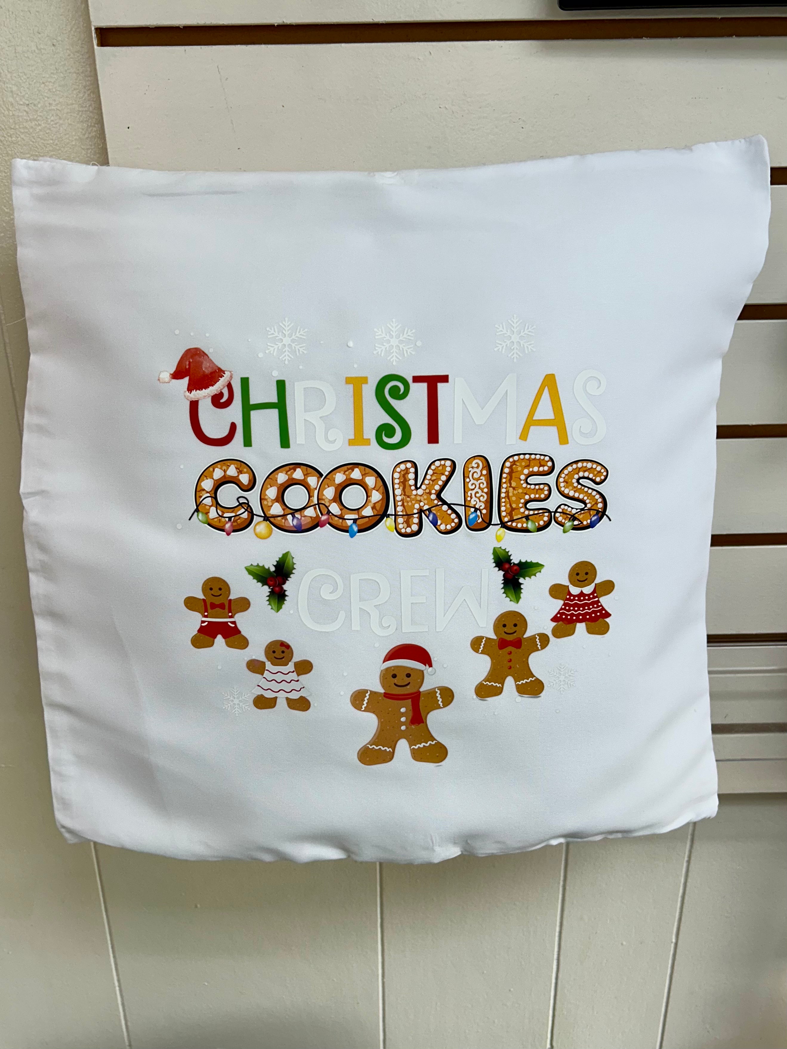 Coussin décoratif de Noël 16x16