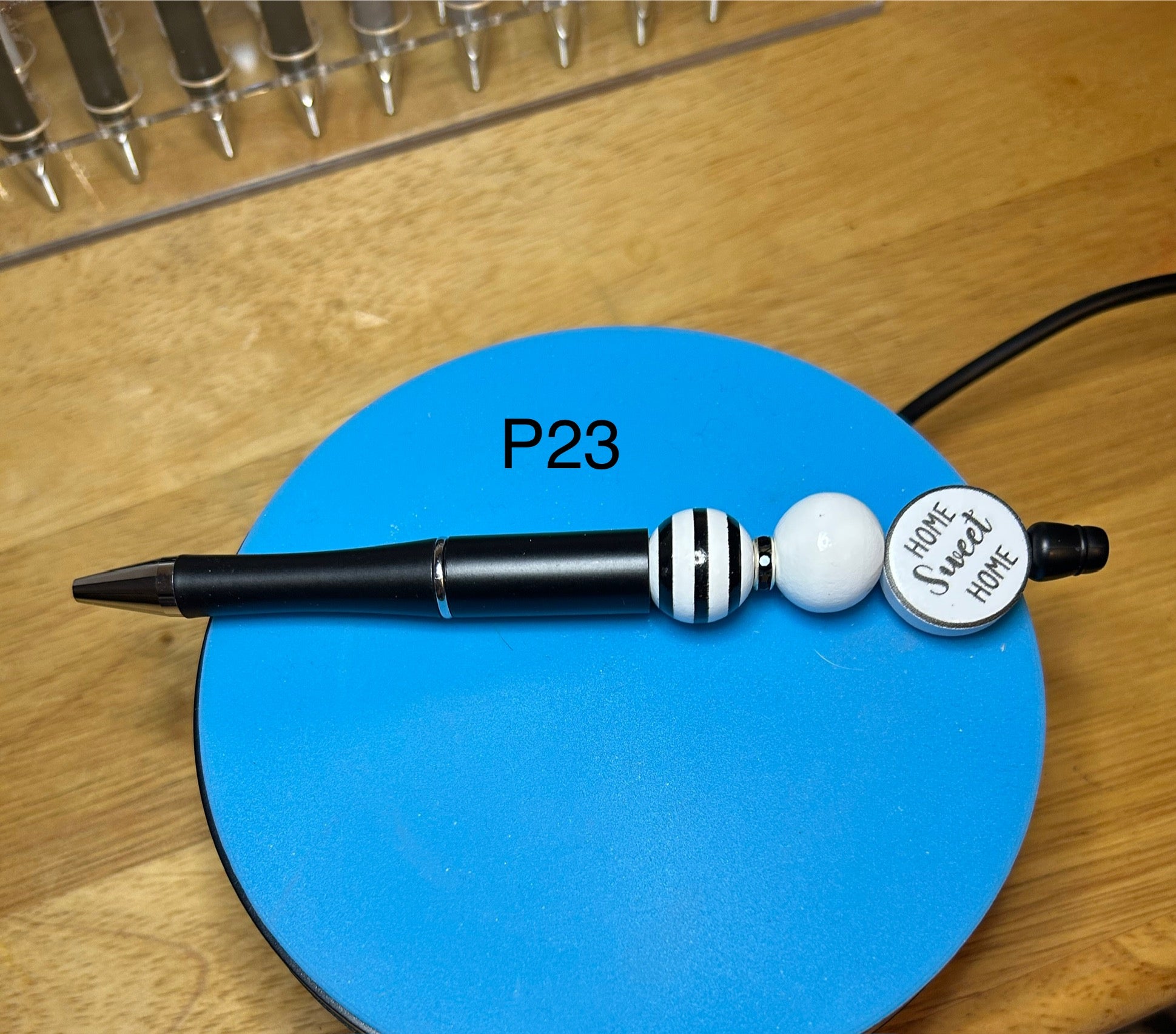 Beautifully Decorated Pens