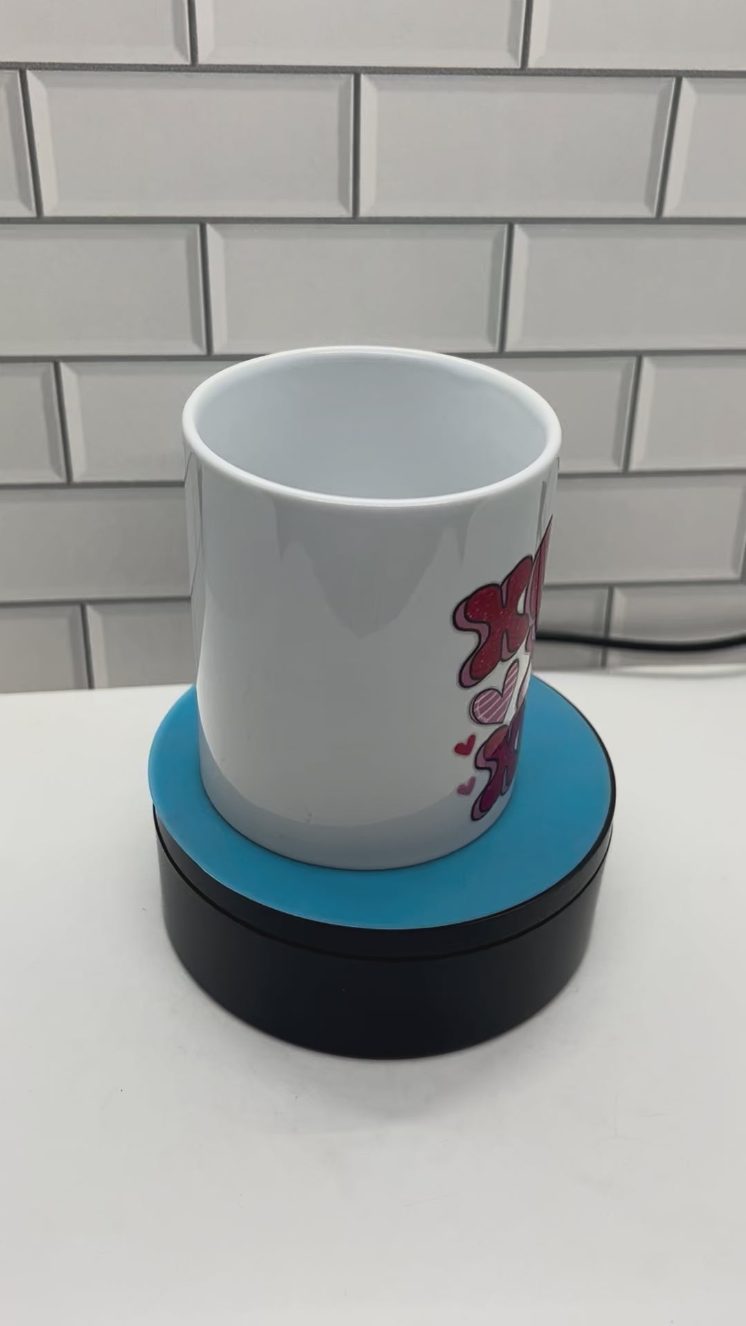 11 oz Coffee Mug featuring a Valentine Day Design