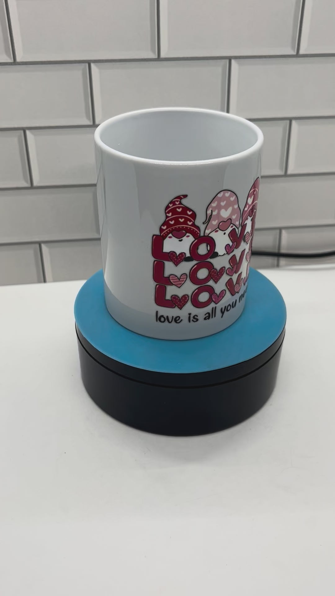 11 oz Coffee Mug featuring a Valentine Day Design